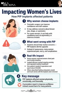 Removal and Replacement of PIP Breast Implants Infographics 2 - Anca Breahna