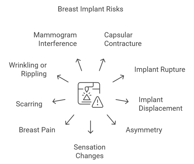 Risks of breast implants