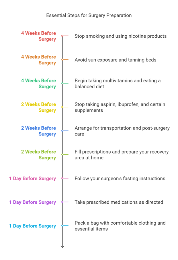 Preparing for Your Surgery – Patient Instructions - Picture1