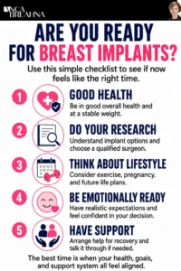 When is a Good Time to Get Breast Implants Infographics - Anca Breahna