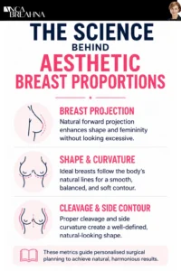 What Medical Science Says About Perfect Breasts Infographics - Anca Breahna