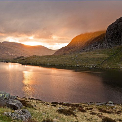Snowdonia National Park - Snowdonia Sunset in North Wales