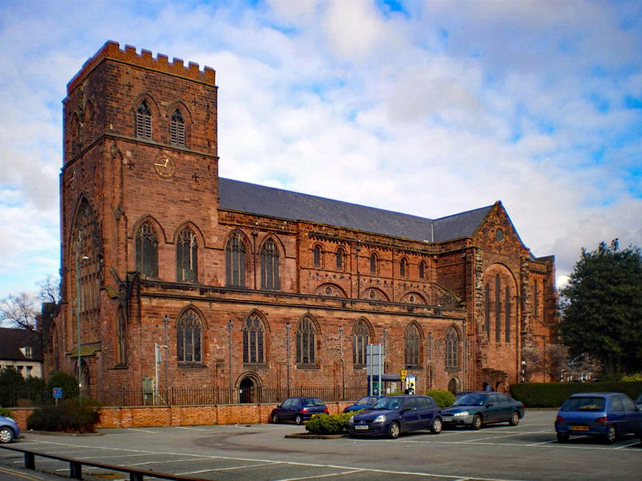 Shrewsbury Abbey by Richard Law - location page image