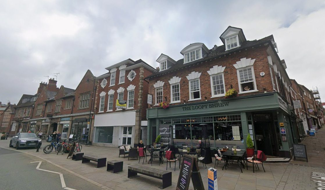 The Loopy Shrew - image snipped from Google maps for location page image