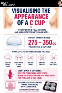 How Big Is a C Cup Breast and Why Is It So Popular Infographics - Anca Breahna