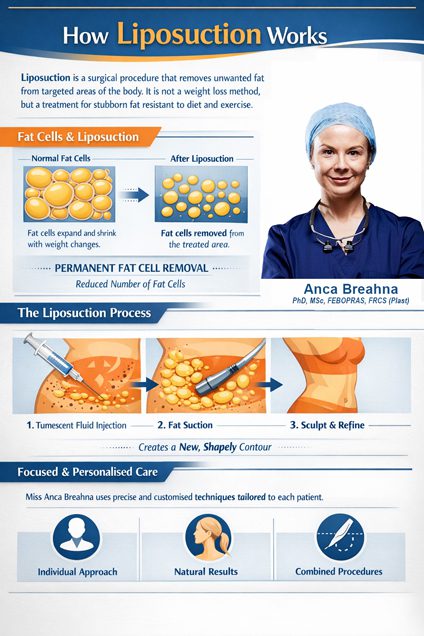 Do Fat Cells Return After Liposuction?: Understanding Long-Term Results by Dr Anca Breahna