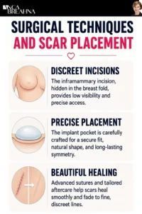 How to Get Natural Looking Breasts Infographics - Anca Breahna