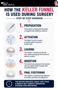 What Is a Keller Funnel and How Can It Help Reduce Infection During Breast Implant Surgery Infographics - Anca Breahna