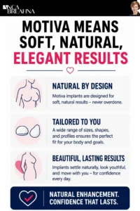 Why Anca Breahna Prefers Motiva Breast Implants Infographics - Anca Breahna