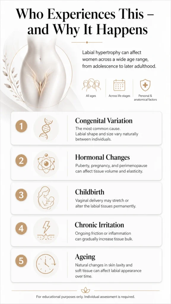Who Experience Labial Hypertrophy by Dr Anca Breahna