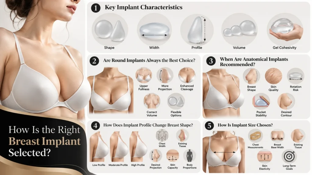 How Is The Perfect Breast Implant Selected by Dr Anca Breahna